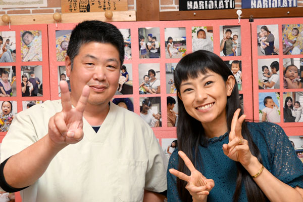 田中院長と石黒さんのツーショット