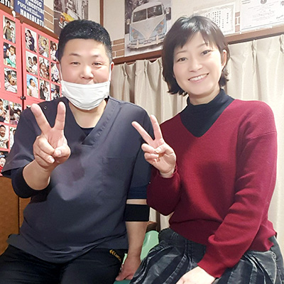 骨盤痩身矯正後の女性